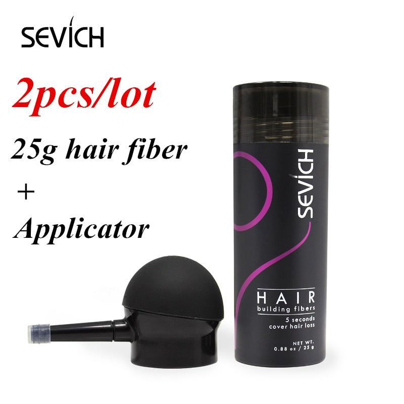 Keratin Hair Fiber Applicator Hair Building Fiber Spray Pump Styling Color Powder