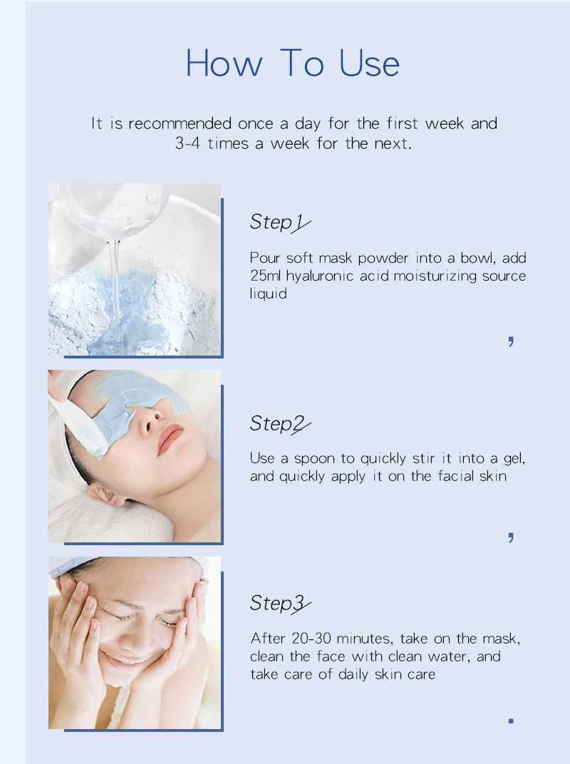 APPTI 10 Jelly Mask Jar Face Care Rubber Mask | Skin Care Face Masks Peel Off, Moisturizing, Hydrating & Soothing Gel Face Mask Jar Spa Set