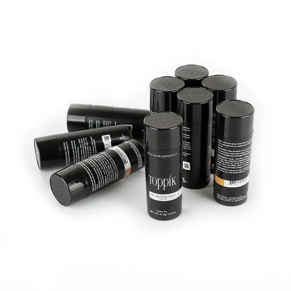 9 Color Hair Fibers Regrowth Powders Keratin Applicator Hair Growth Products Spray Pump Comb Beauty Health Tool