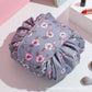 Lazy Cosmetic Bag Suitable For Autumn Trave Can Store Large-Capacity Drawstring Organizer Makeup Bag Portable Cometic Case