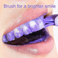 V34 Mousse Foam Toothpaste Purple Whitening Cleaning  Toothpaste Yellow Teeth Removing Tooth Stains Oral Cleaning Hygiene 30ml