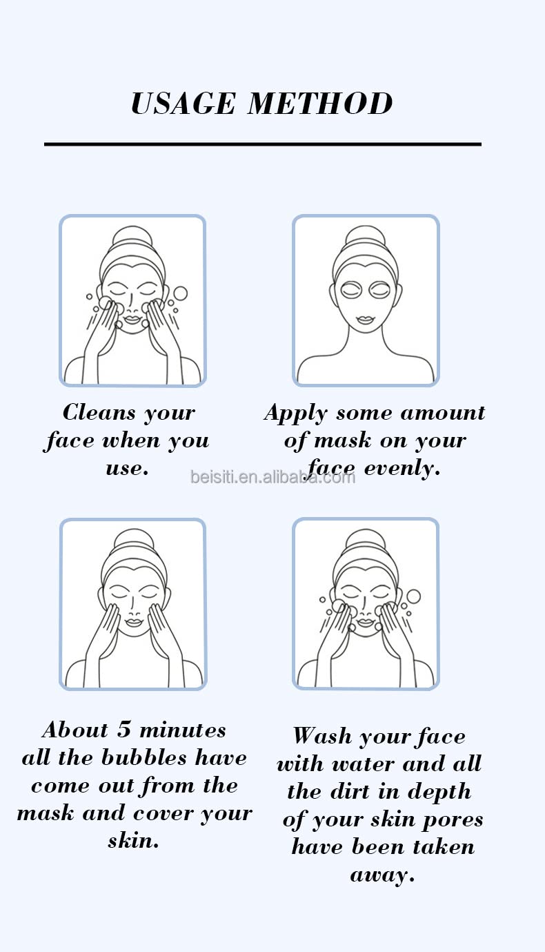 Deep Purifying Lemon O2 Carbonated Bubble Clay Mask Peach (10 Pack) – Bubble Face Sheet Mask for Purifying & Moisturizing - Mayubeautify