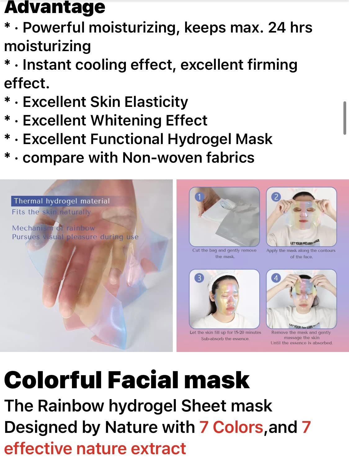 12 Combo Pack A Collagen Essence Korean Face Mask - Hydrating & Soothing Facial Mask - Hypoallergenic Self Care Sheet Mask for All Skin Types - Natural Home Spa Treatment Mask