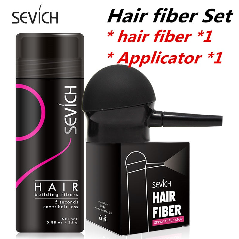 Keratin Hair Fiber Applicator Hair Building Fiber Spray Pump Styling Color Powder